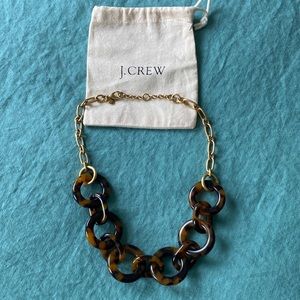 J. Crew tortoise link necklace